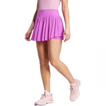 Fusta femei adidas Pleated Aeroready Skirt Pro Pink IX3318, XL, Mov