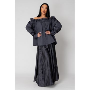Fusta lunga Grey Anthracite 15548