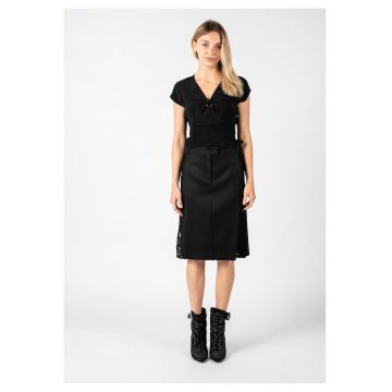 Fusta midi dreapta „Glorietta” -