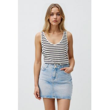 Fusta mini de denim