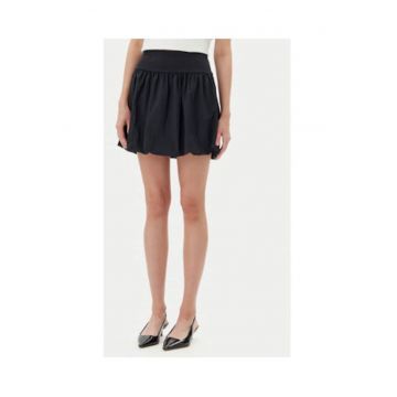 Fusta  15350112 - bumbac/elastan - negru