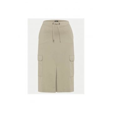 Fusta dama -  18211 - Bumbac - 40 EU - Kaki