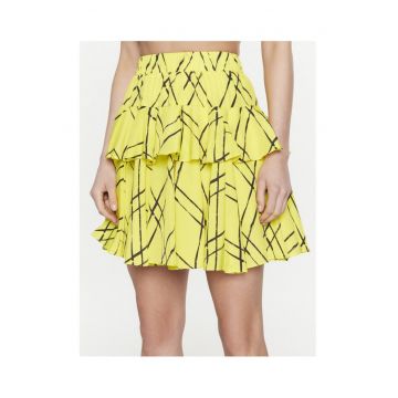 Fusta dama -  302172375 - Poliester - Galben - Galben