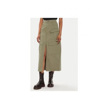 Fusta dama -  302655946 - Bumbac - Verde