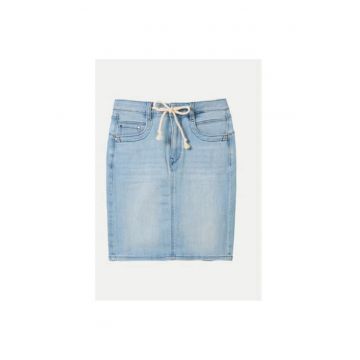 Fusta dama -  303523985 - Bumbac/Poliester - 36 EU - Albastru