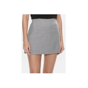 Fusta dama -  303541316 - Poliester/Lana - 38 EU - Gri