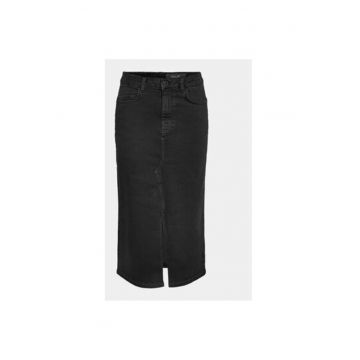 Fusta dama -  303604233 - Bumbac - Negru