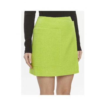 Fusta dama -  303646554 - Poliester/Lana - Verde - Verde