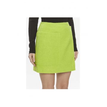 Fusta dama -  303646554 - Poliester/Lana - Verde