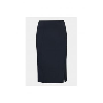 Fusta dama -  303660611 - Viscoza - Albastru