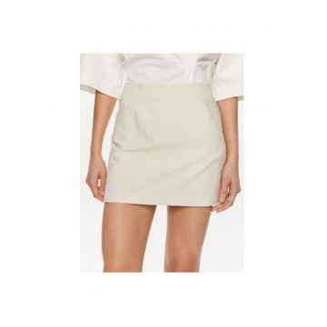 Fusta dama -  303702748 - Bumbac - Bej