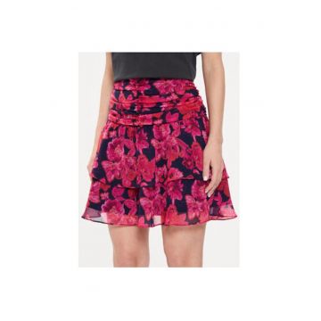 Fusta dama -  303918286 - Poliester/Poliester reciclat - Roz