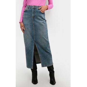 Fusta dama -  304099229 - Bumbac/Bumbac - Albastru
