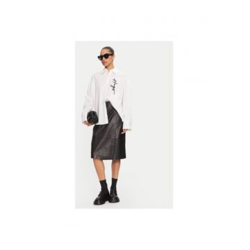 Fusta dama -  304333996 - Piele naturala - Negru