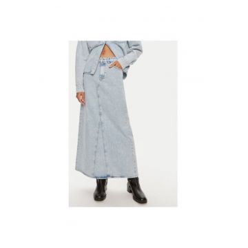 Fusta dama -  304354397 - Bumbac - Albastru