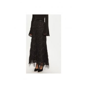 Fusta dama -  304453670 - Poliester - Negru
