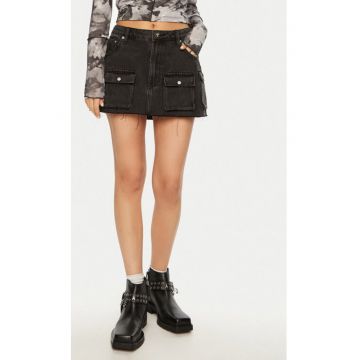 Fusta dama -  304604485 - Bumbac - Negru