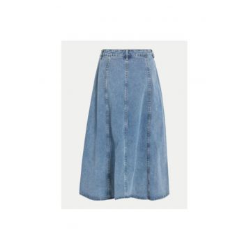 Fusta dama -  304767784 - Bumbac - Albastru