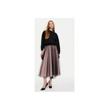 Fusta dama -  304831140 - Poliester - Negru