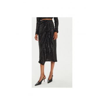 Fusta dama -  304937064 - Poliester - Negru