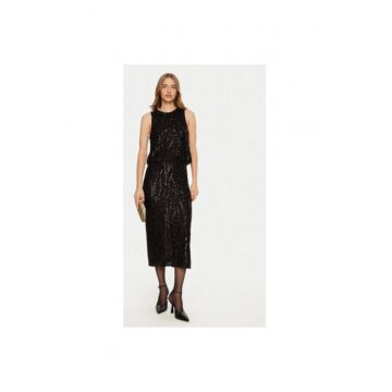 Fusta dama -  305104960 - Poliester - Negru