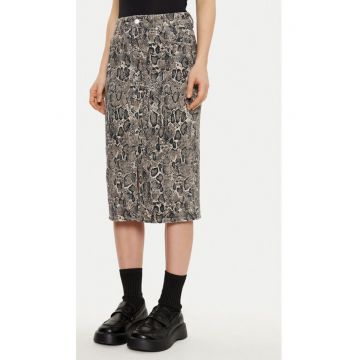 Fusta dama -  305183064 - Bumbac - Maro