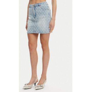 Fusta dama -  305244796 - Bumbac - Albastru