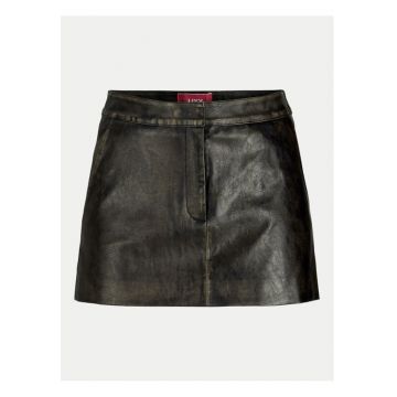 Fusta dama -  305291769 - Piele ecologica - Negru