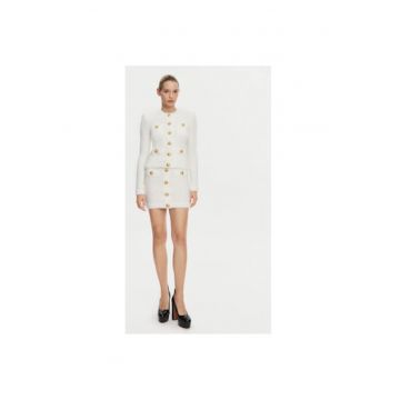 Fusta Dama -  305313751 - Bumbac - Viscoza - 38 - Alb