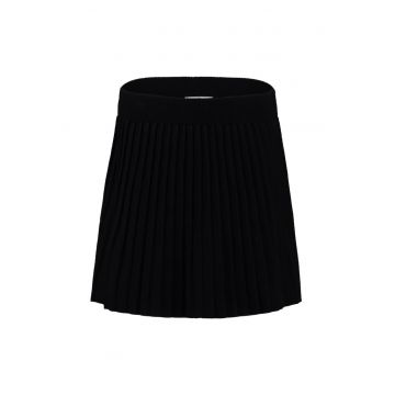 Fusta din tricot cu aspect striat