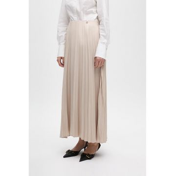 Fusta maxi cu pliuri