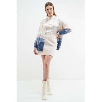 Fusta mini din boucle