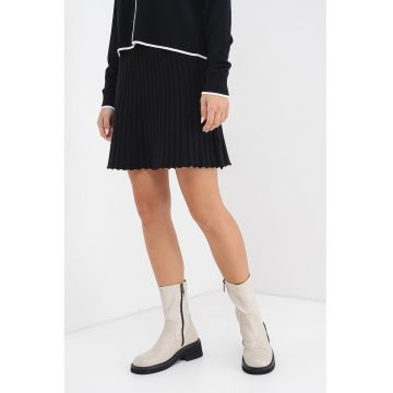 Fusta mini plisata