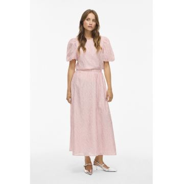 Rochie maxi cu broderie