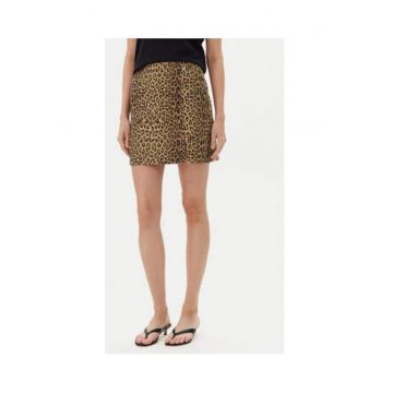Fusta  cu print leopard