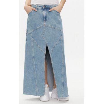 Fusta dama -  303878252 - Bumbac - Albastru