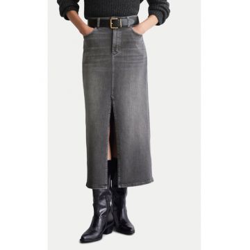 Fusta dama -  304172045 - Bumbac organic - Gri