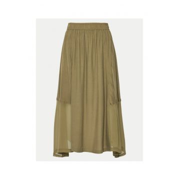 Fusta dama -  304218644 - Rayon/Poliester - Verde - Verde