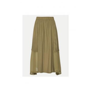 Fusta dama -  304218644 - Rayon/Poliester - Verde