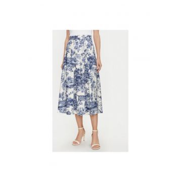Fusta dama -  304414015 - Bumbac - Multicolor
