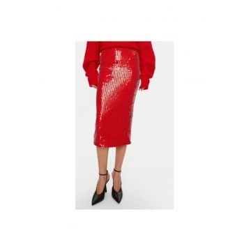 Fusta dama -  304472886 - Poliester recliclat - Negru