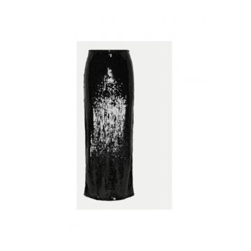 Fusta dama -  304519062 - Poliester - Negru