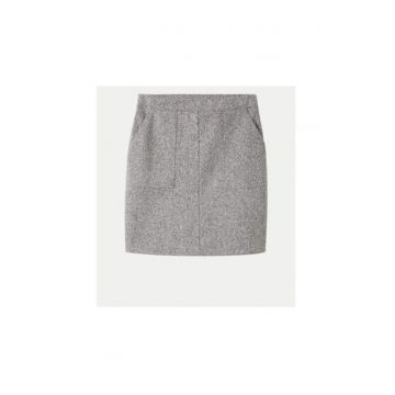 Fusta dama -  304546679 - Poliester/Bumbac - Gri