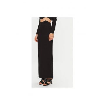 Fusta dama -  304549199 - Viscoza/Poliamida - Negru