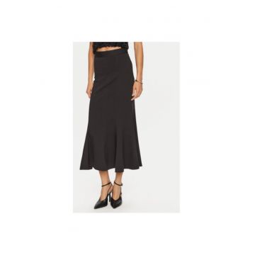 Fusta dama -  304891182 - Viscoza/Poliamida - Negru