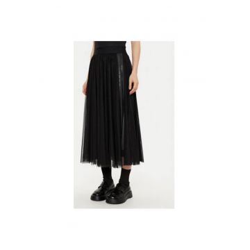 Fusta Dama -  305183088 - Poliester - 44 - Negru
