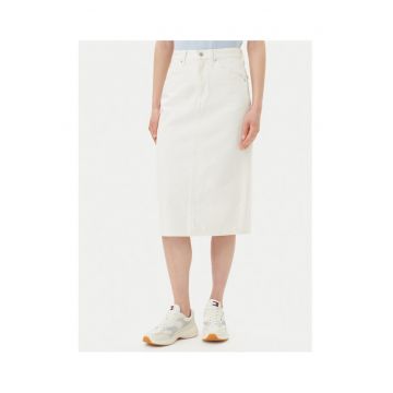 Fusta dama  bumbac - Ecru -