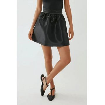 Fusta dama -  poliester - model balon - negru