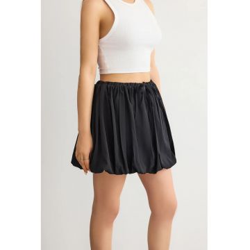 Fusta dama  satin - negru