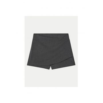 Fusta fete -  304503832 - Poliester reciclat/Viscoza - Gri - Gri